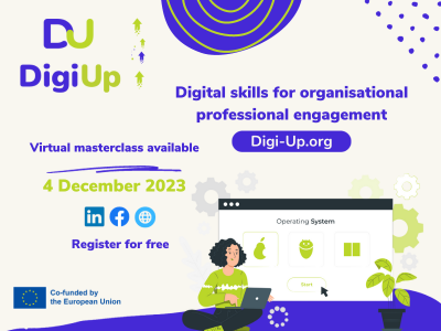 DigUp visual identity with Newsletter 1