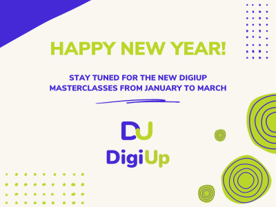 DigUp visual identity with Newsletter 1